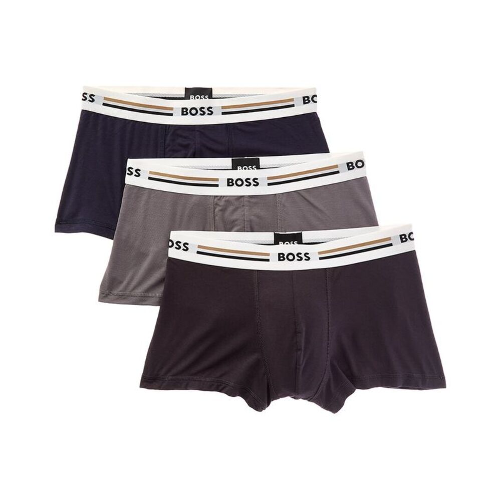 Hugo Boss Mens Boss  Set Of 3 Trunk